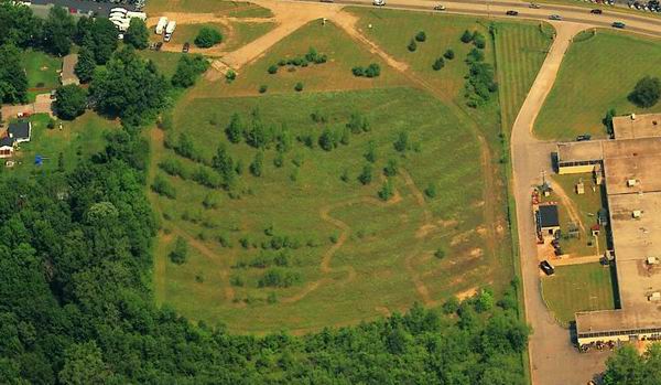 Bel Air Drive-In Theatre - Birds Eye (newer photo)